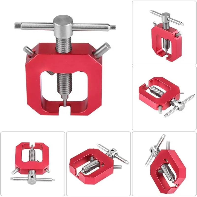Multi-functional Aluminum Alloy Puller Motor Gear Motor Gear Removal Tool for RC Model Car Climbing Car Gear Extractor