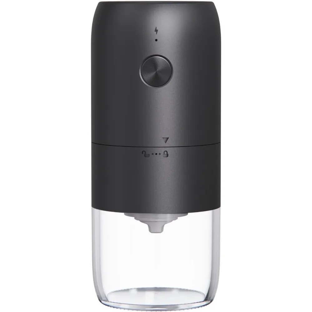 

Электрическая кофемолка One-Touch с чистящей щеткой - матовый черный - кофемолки для домашнего использования, емкость кофейных зерен 25–30 г