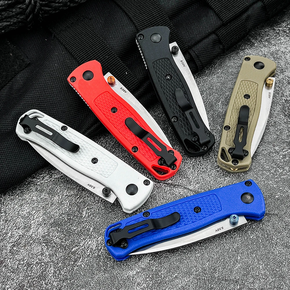 في الهواء الطلق التخييم الصيد الصيد سكين للفرد صغير Bugout S30V شفرة السلامة الدفاع المحمولة سكاكين الجيب EDC أداة هدية