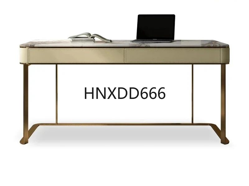 

Легкий роскошный стул для учебы, мраморная каменная плита, бытовой высококачественный письменный стол, стол