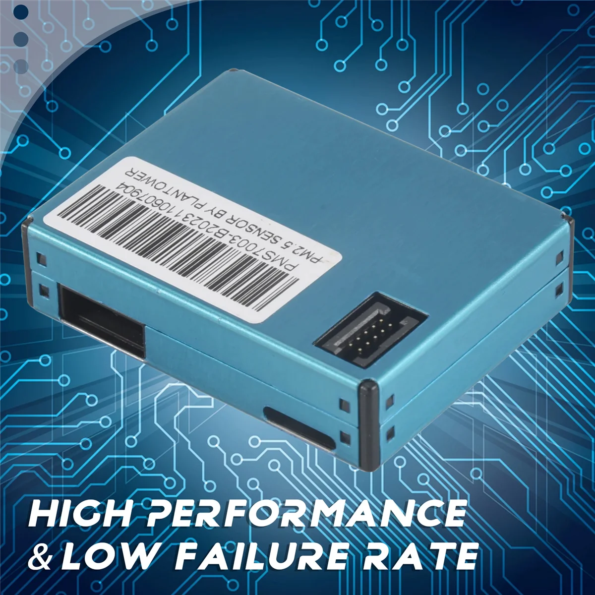 Nuevo SENSOR de polvo PM2.5 PMS7003/G7 Sensor Digital PM2.5 de forma delgada (placa de transferencia incluida + Cable)