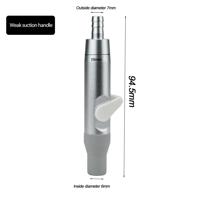 

Dental Saliva Ejector Suction Valves Se/hve Tip Adaptor Strong/weak Handle with Switch Tool