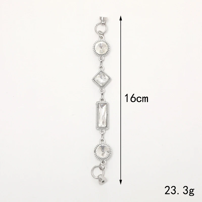 New Gemstone Bracelet Case Beauty Ornaments Pendant Diamond Cup Chain Mobile Phone Chain