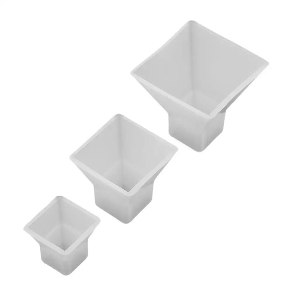 

Jewelry Making Pyramid Silicone Mold Resin Casting Mould Craft Supplies for Dried Flower and Home Decoration