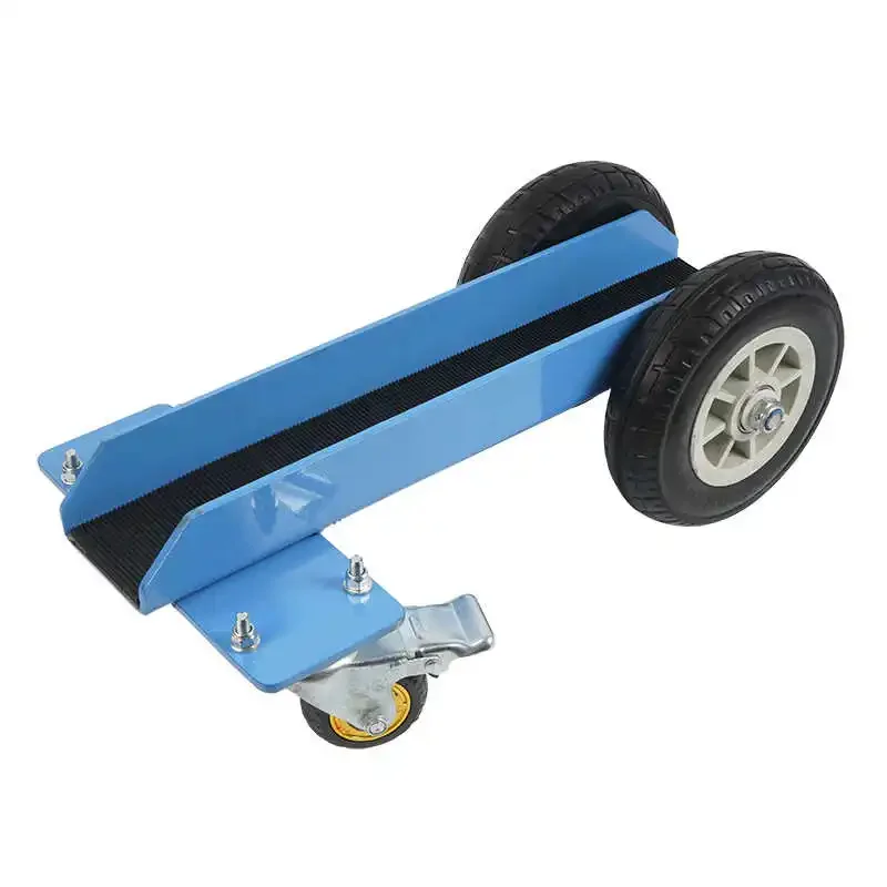 1PC Four Wheeled Transport Vehicle Door Window Trolley Handling Artifact Glass Stone Trolley Transportation Turnover Marble Soli