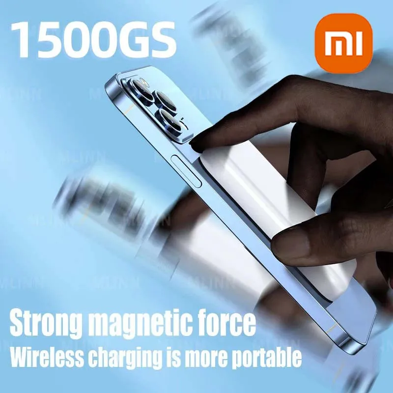 Xiaomi رقيقة جدا 20000mAh المغناطيسي Powerbank بطارية خارجية المحمولة اللاسلكية قوة البنك شاحن ل Magsafe آيفون 17 16 15