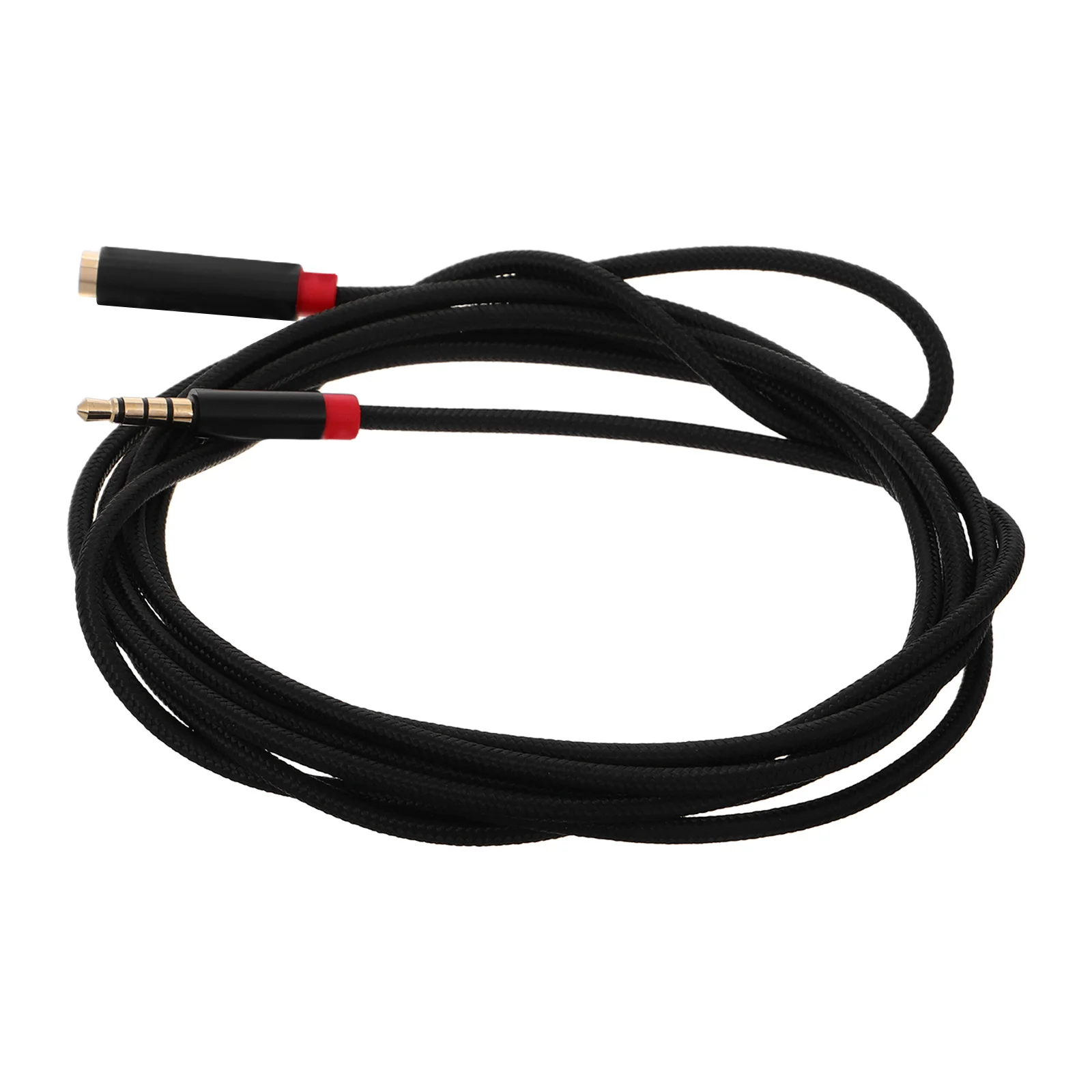 

Braided 2m Audio Extension Cable Male to Female Aux Adapter with Microphone Support Compatible for Phone Laptop