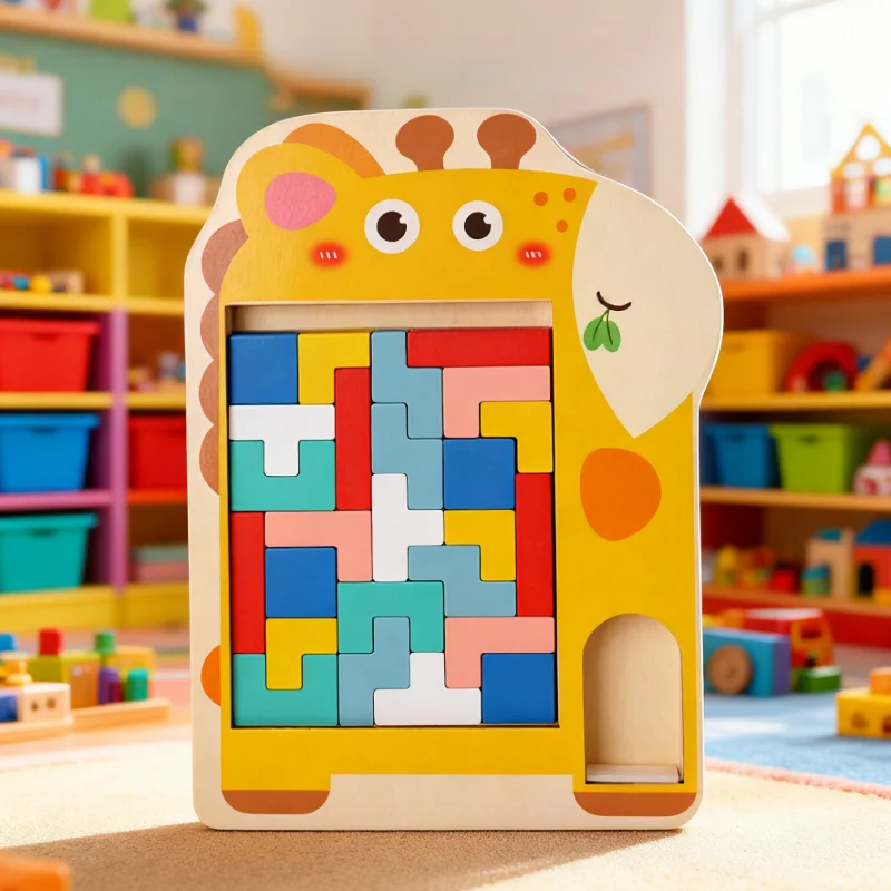 Mini Little Deer 26pcs Building Block Puzzle Board Games Teenager Gift DIY Shape Games