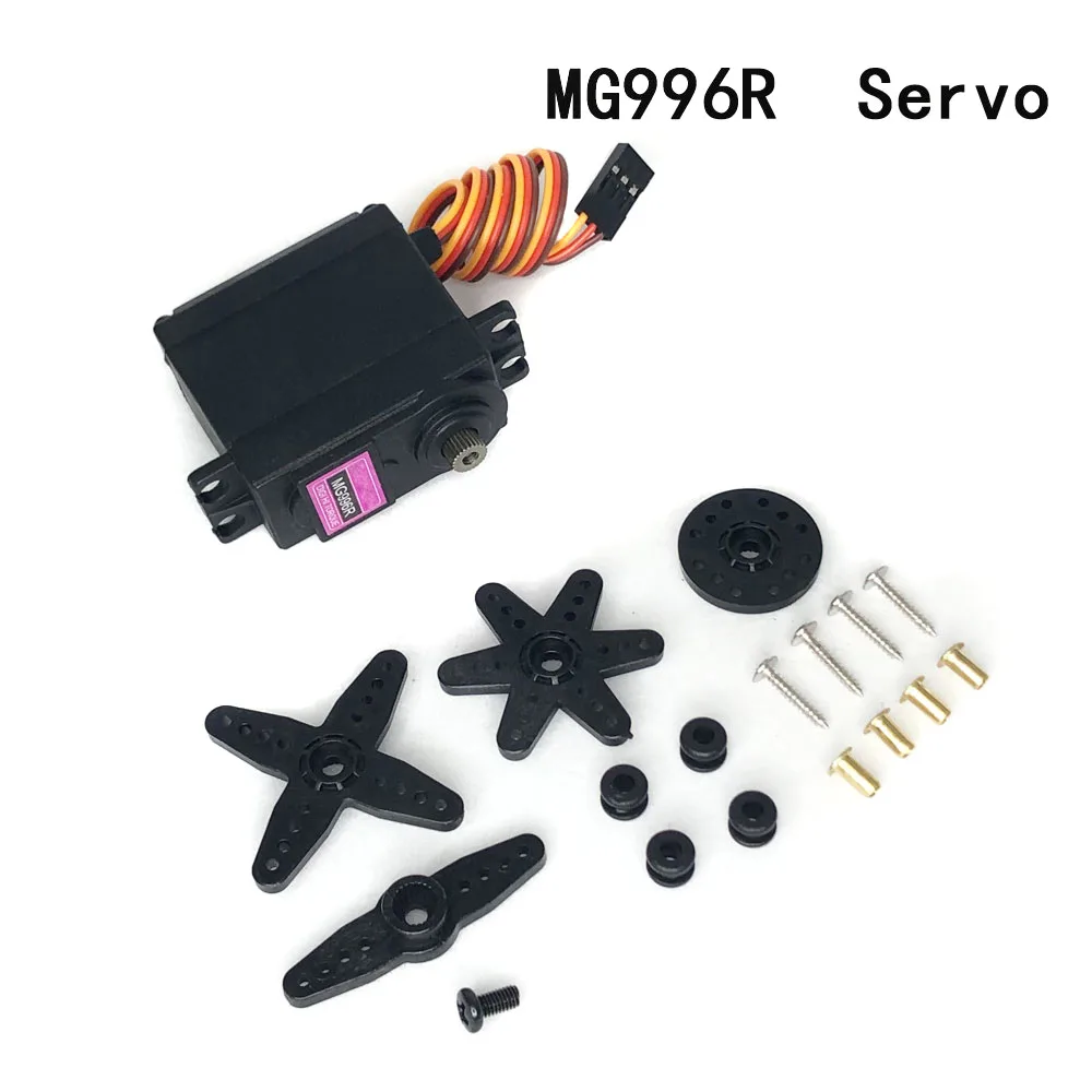 Servos numériques à engrenages métalliques MG995 MG996R 4.8-7.2V pour voiture JR camion voiture de course modèle RC hélicoptère avion RC bateau pièces RC