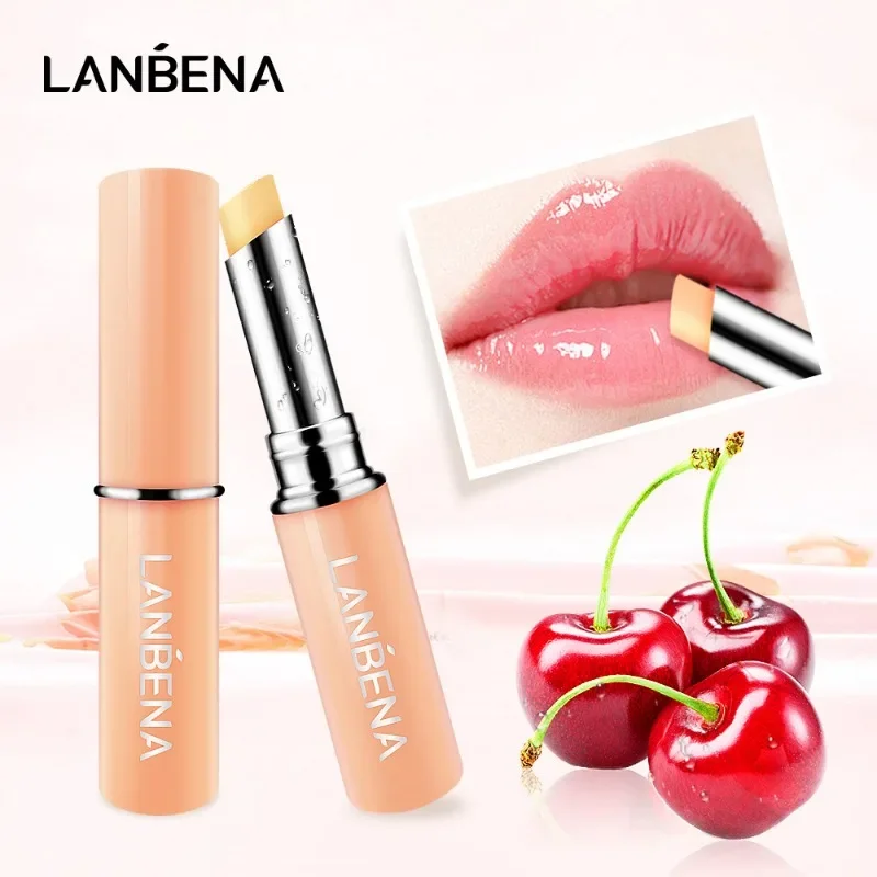 Colored Lip Balm Cute Moisturizing Lip Tint Long Lasting Waterproof Change Color Lipstick for Women Girls Lips Make Up Cosmetics