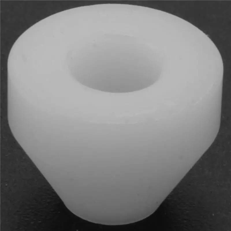 12 Pieces Pen Bushings White Pen Bushings Non-Stick Durable Pen Bushings Synthetic Bushings For CA Finishing Pen Turning-AT36
