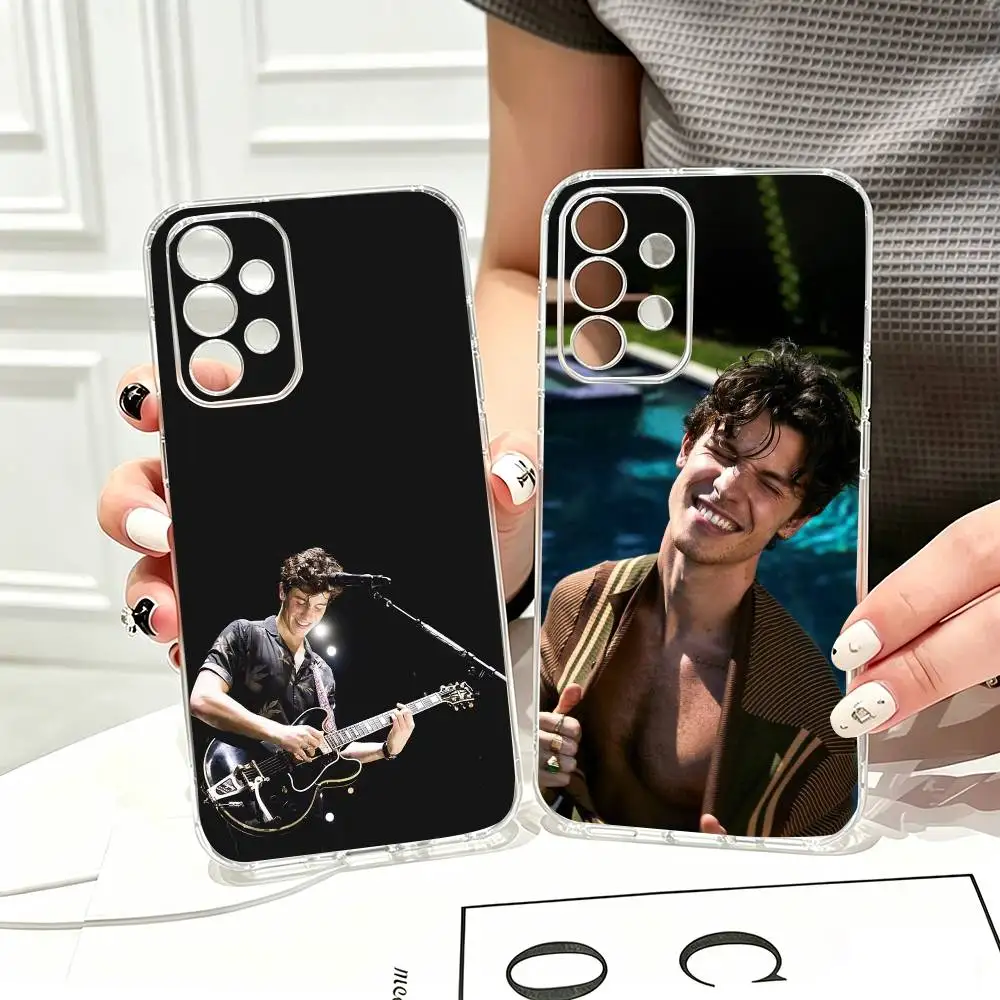Shawn Mendes Stitches  Phone Case Transparent Silicone Soft For Samsung S25,S24,S21,S22,S23,S30,Ultra,S20,Plus,Fe