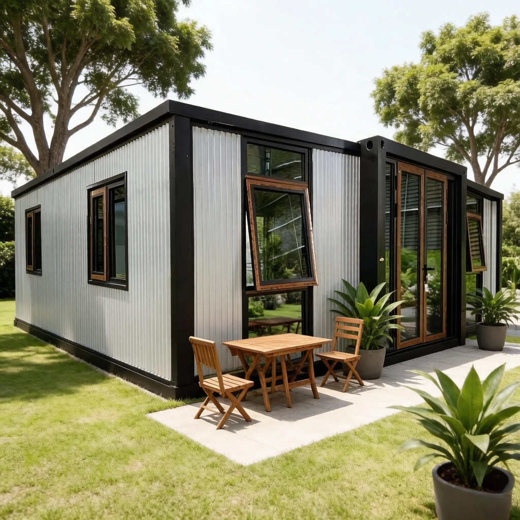 Customized 20Ft 40Ft Expandable Container House Modular Mobile Home Portable Tiny House Luxury Garden Rooms Folding Room