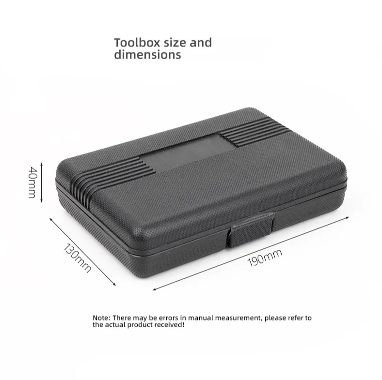 100-Piece Universal Screwdriver Bit Kit for DIY Screwdriver Bit Set  Chrome Vanadium Steel  Flat, Phillips, Hex & Torx Bits