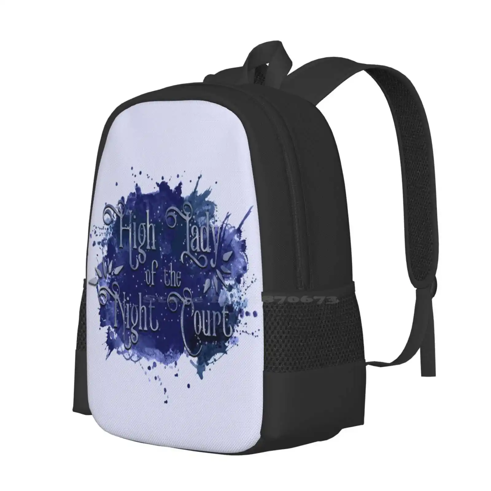 High Lady Of The Night Court Bag Backpack For Men Women Girls Teenage A Court Of Mist And Fury Acomaf A Court Of Thorns And