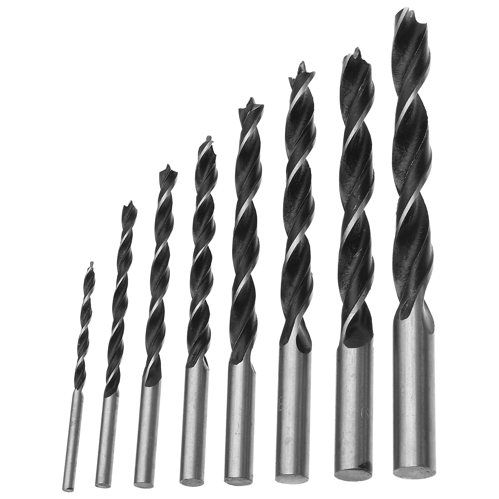 

8pcs Set Drill Bits for Copper Metal Impact 6mm Major Shank Steel Woodworking Quick Drill Bits Home Decor