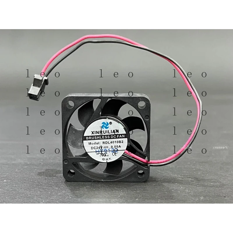AA  1PCS RDL4010B2 4010 DC24V 0.05A 4CM 2-pin dual ball bearing silent cooling fan