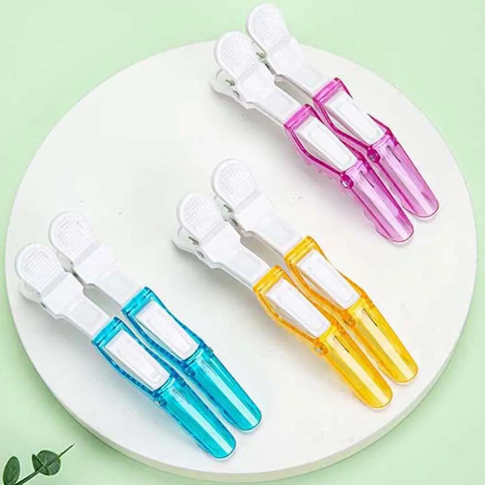 

Hairdressing Color Perm Clamps Claws Crocodile Clips Duckbill Clip Alligator Hair Clips Partition Hairpins Hair Styling Tool
