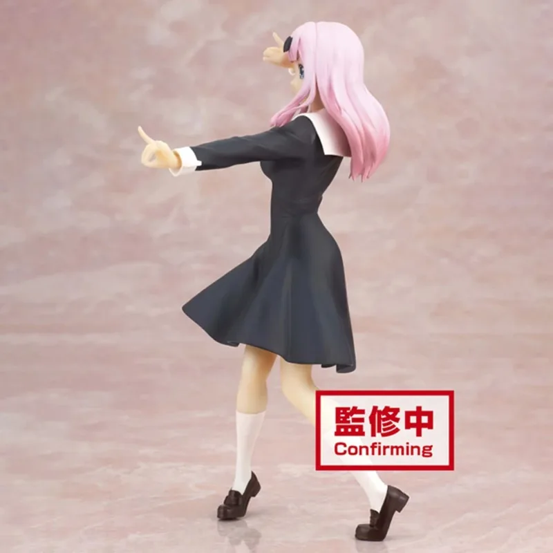 In Stock Original Banpresto Miss Kaguya Wants Me To Confess Fujiwara Chika With Uniforms Figure Toys Child Gifts WY