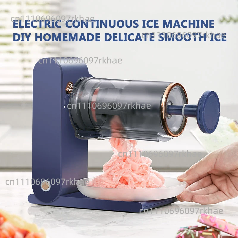 Diy Home Smoothie Machine Rechargeable Snowflake Ice Machine Mini Fully Automatic Smoothie Machine Ice Cream Machine