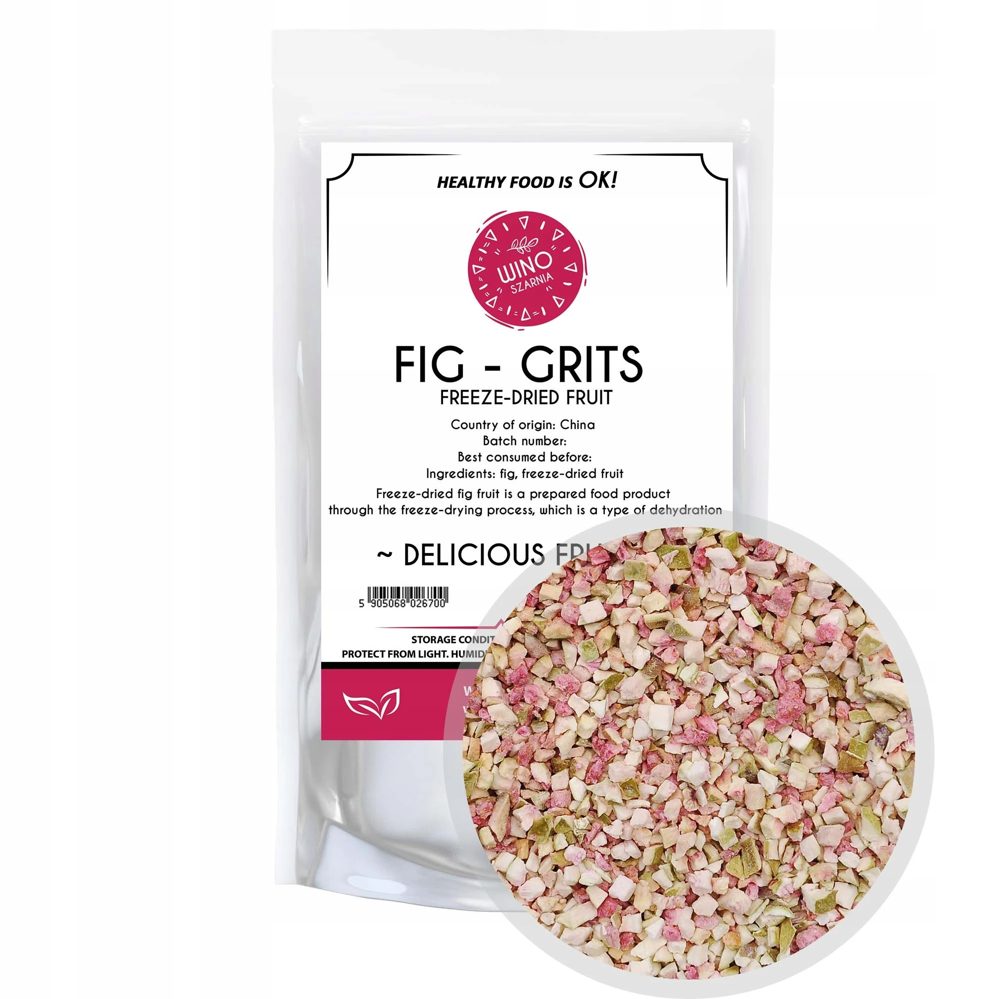 Bild 3: Feigen-Gefriertrockenfrucht, köstliche Frucht, 50 g – gefriergetrocknete Frucht