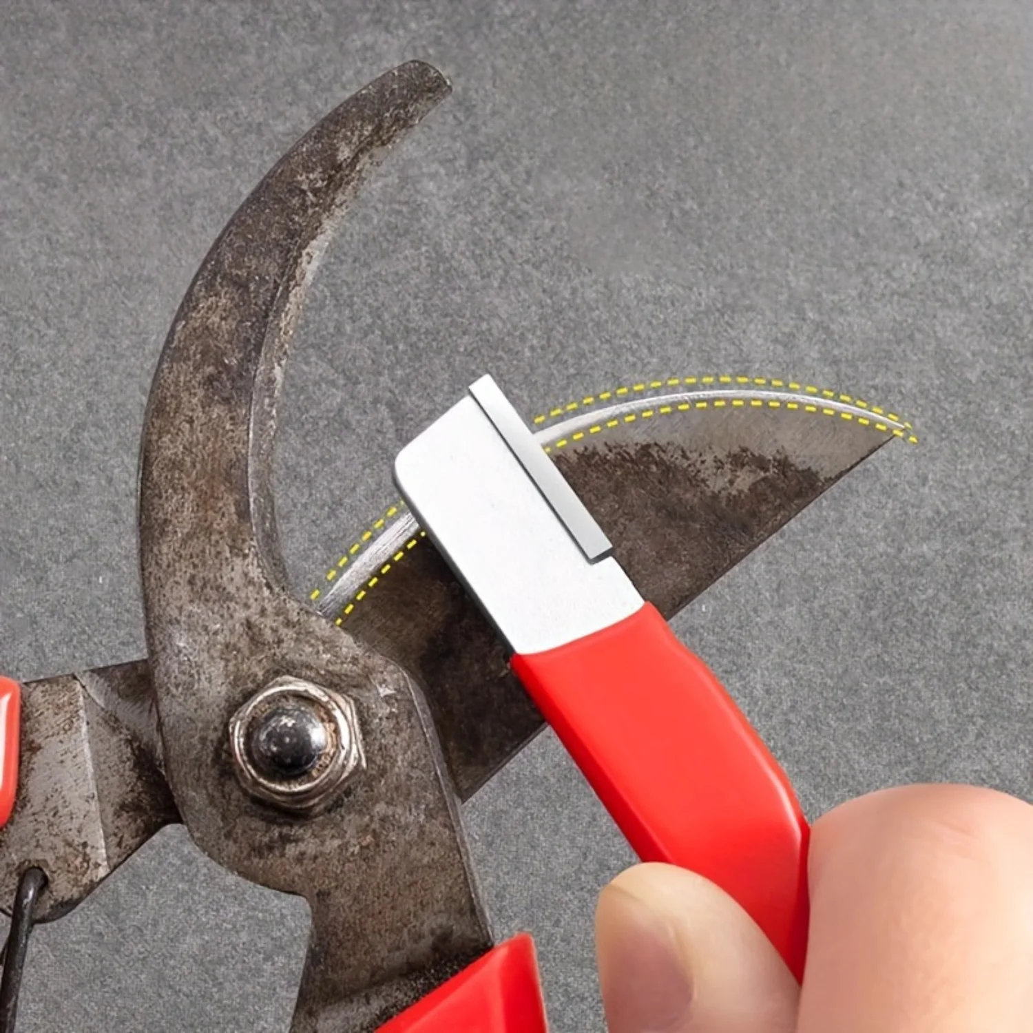 

5PC Grinder - Tungsten & Ceramic Grinding Stones, Suitable for All Blades & Garden Scissors, Accurately Sharpened Like a Pro