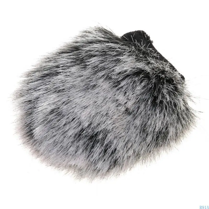 R91A Ottieni eccellente parabrezza peloso qualità del suono per Zv1 Vlog Mic Wind Muff