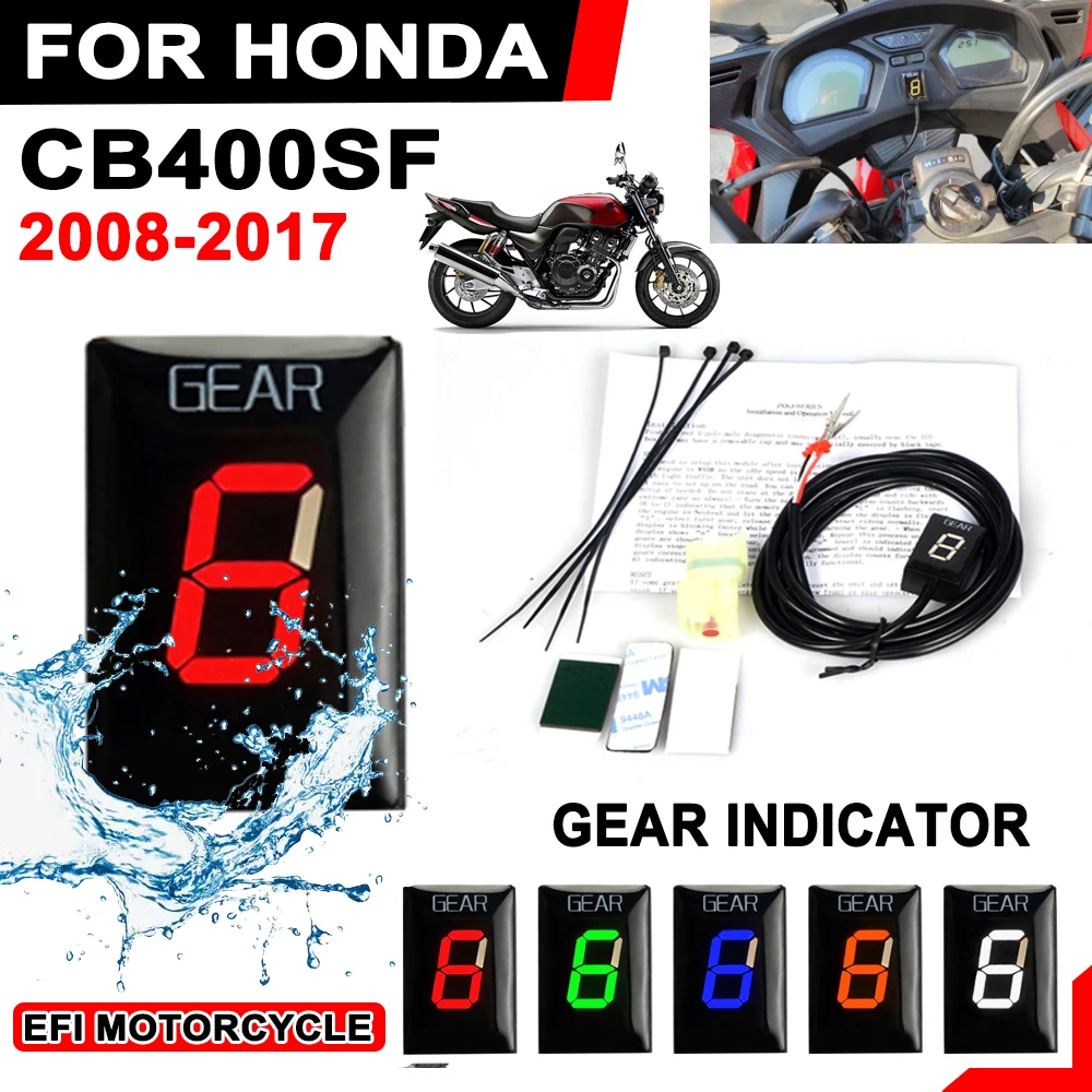 

1-6 Gear Indicator Speed Gear Display Meter for Honda CB400SF CB400 SF 2008 2009 2010 2011 2012 - 2017 Motorcycle Accessories