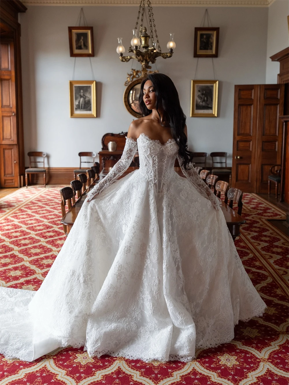 Personalizado encantador vestido de casamento de renda branca moderno querida sem mangas vestidos de noiva macio a linha capela trem novia