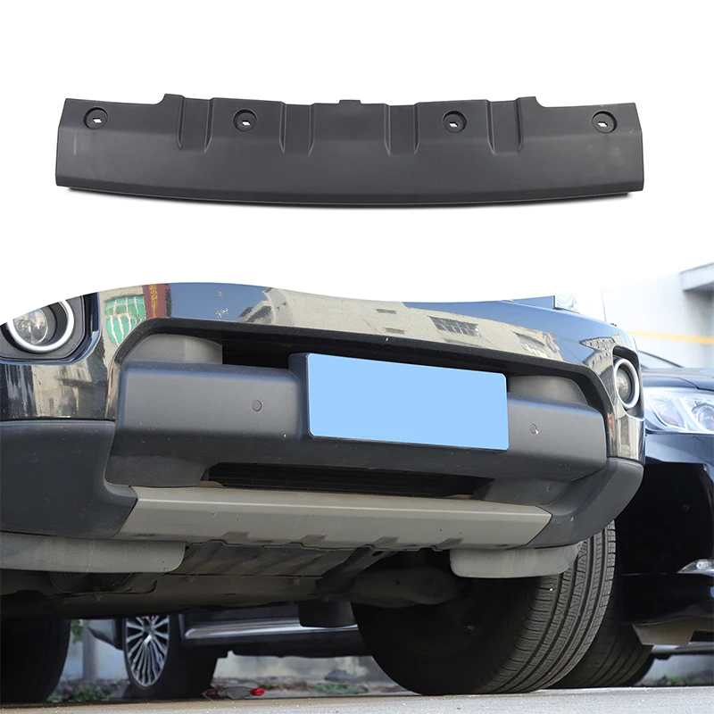

Front Bumper Tow Hook Cover Lip Guard Skid Spoiler Plate Trailer Lid For Land Rover Discovery 4 2014-2016 OE：LR051331