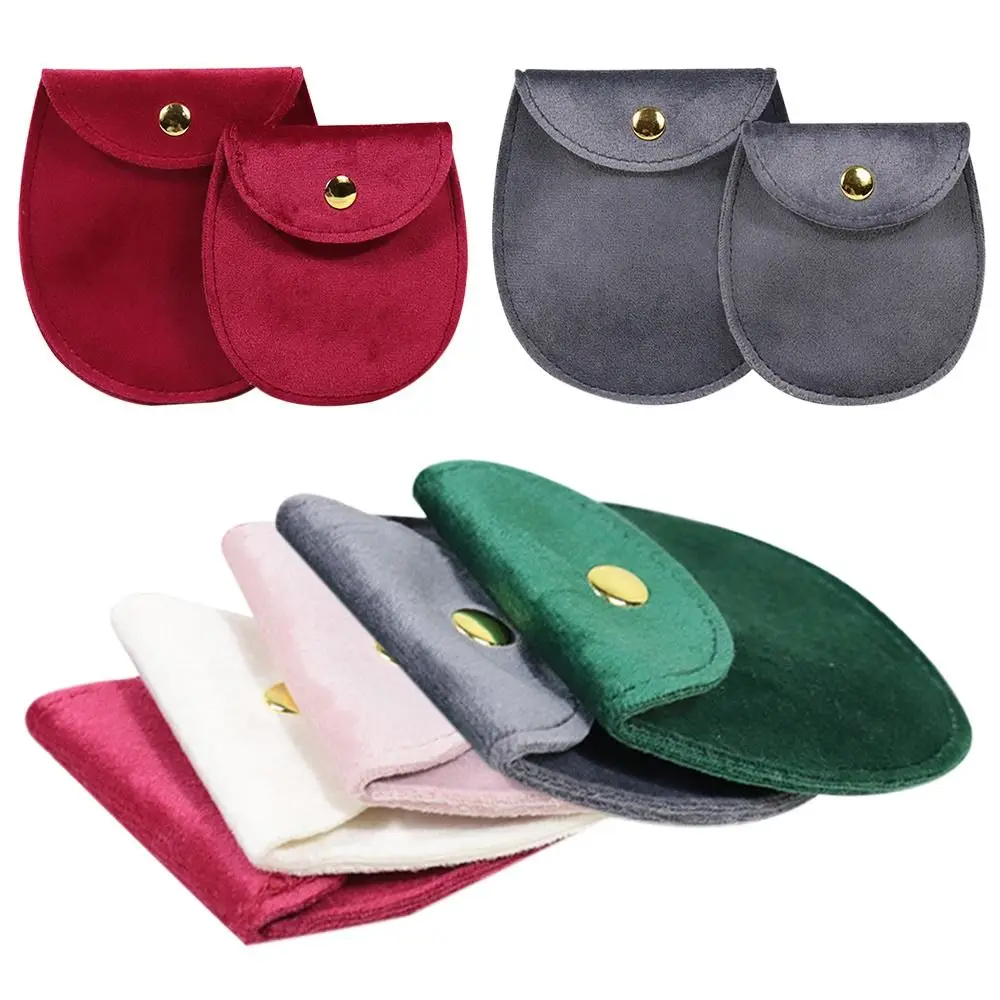 Portable Gift Snap Button Packaging Bag Jewelry Bag Bracelet Bag Storage Pouch