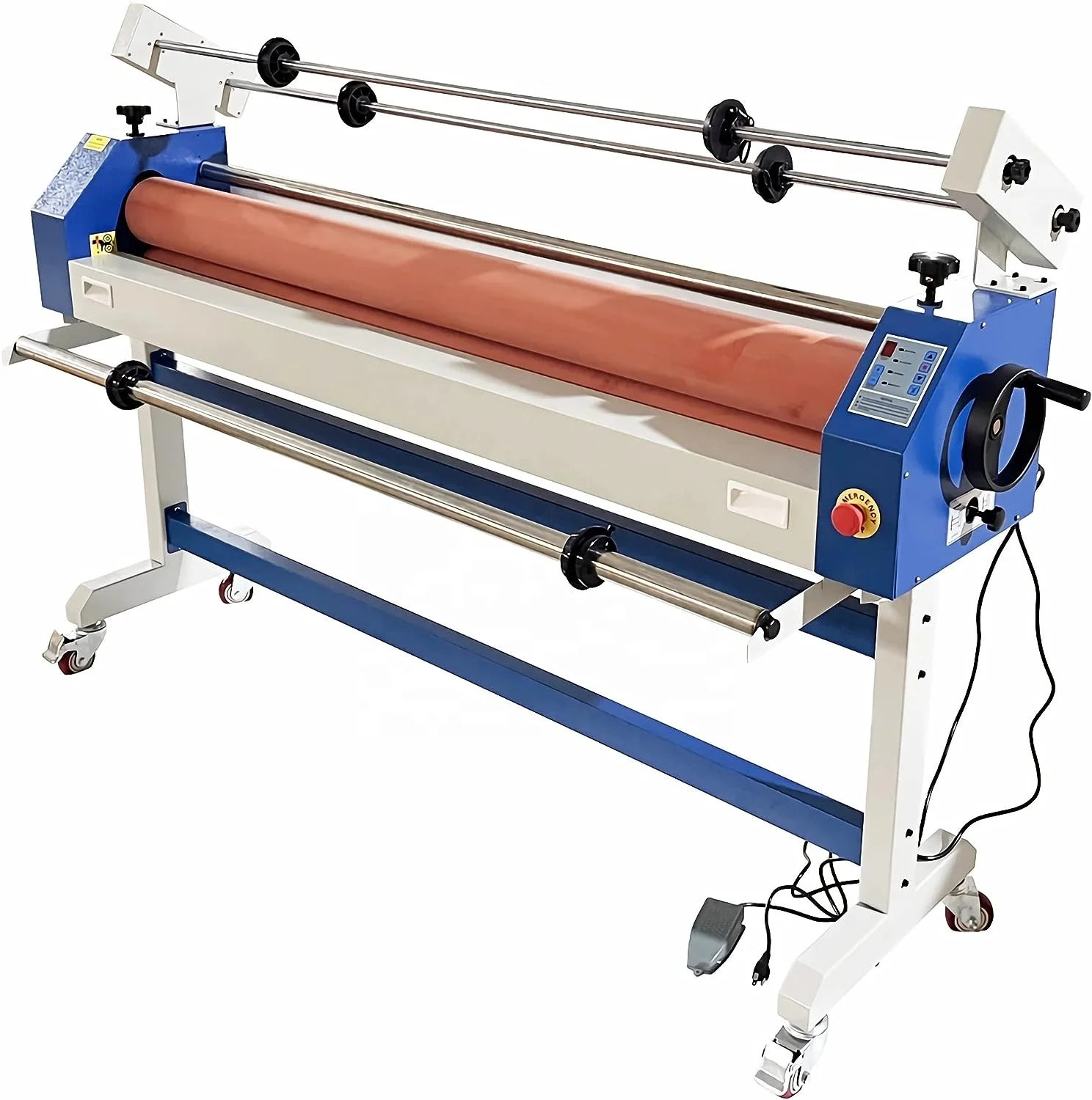 

EC-1600 1600mm 63inch Semi Automatic Electric Cold Laminator With Foot Pedral Control ,easy Use And Competitive Factory Price