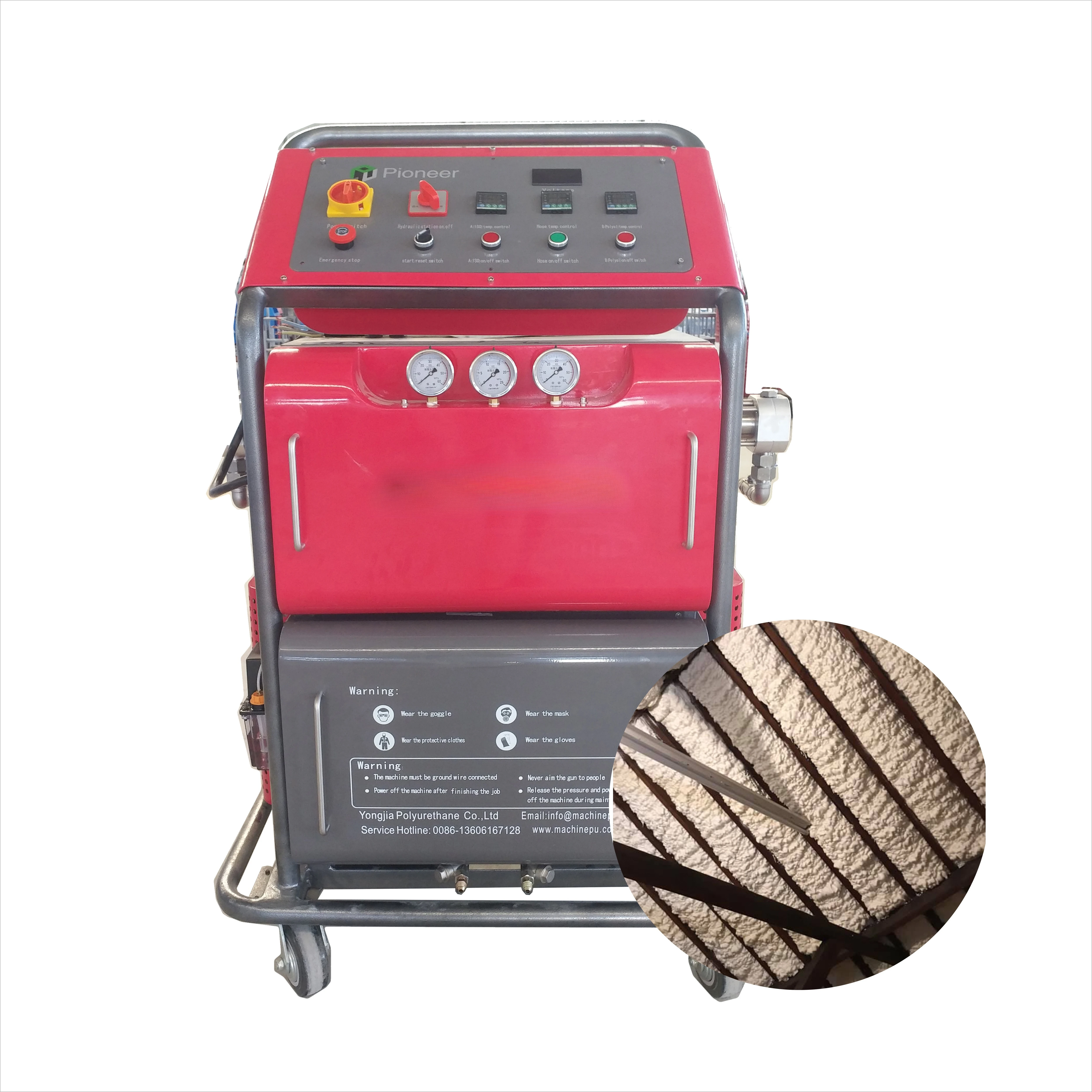 Customized  Chinese Portable Pu Injection Machine Polyurethane Spray Foam Insulation Machines for Sales