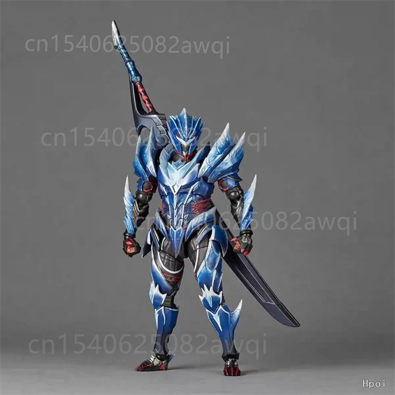 โมเดลฟิกเกอร์แอคชั่น ชุดเกราะลูนาการอน จากเกม Monster Hunter Rise Sunbreak ของเล่นสะสม ยามากุจิ ขนาด 17 ซม.