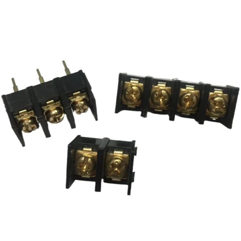 10PCS KF/MF/DG1000 splicable socket 10MM connector gold-plated terminal block 2/3/4