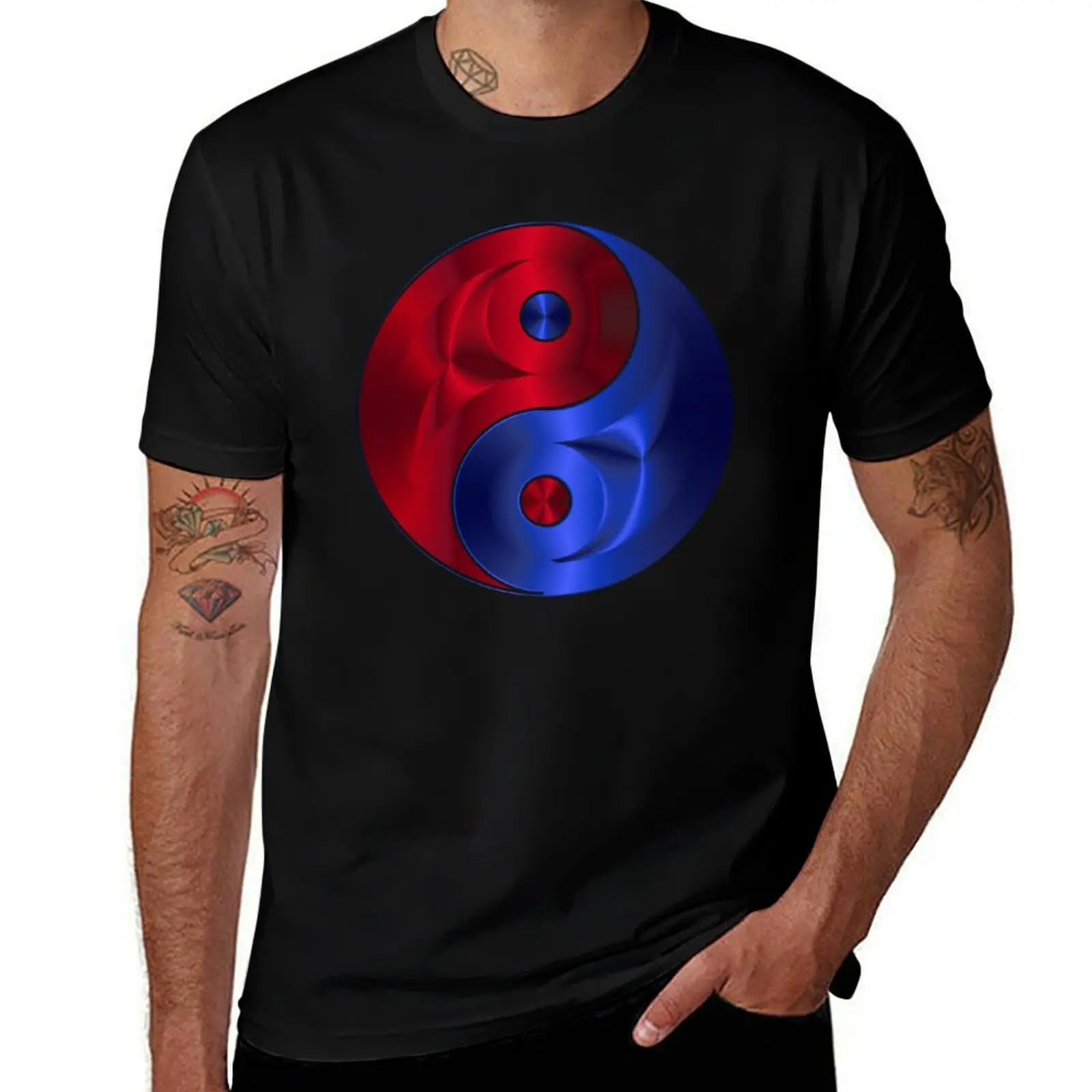 Ruby, Saphire Ying Yang T-Shirt graphic t shirts for man T-Shirt