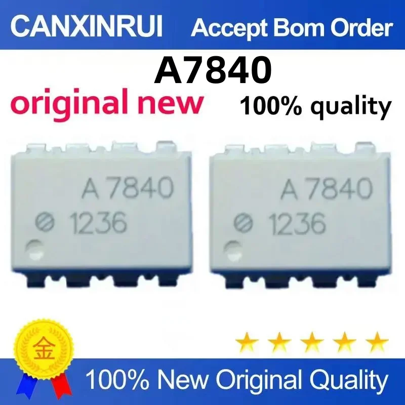 

A7840 HCPL-7840 SMD Optocoupler Original Stock Sale Electronic Component for Circuit Protection And Isolation