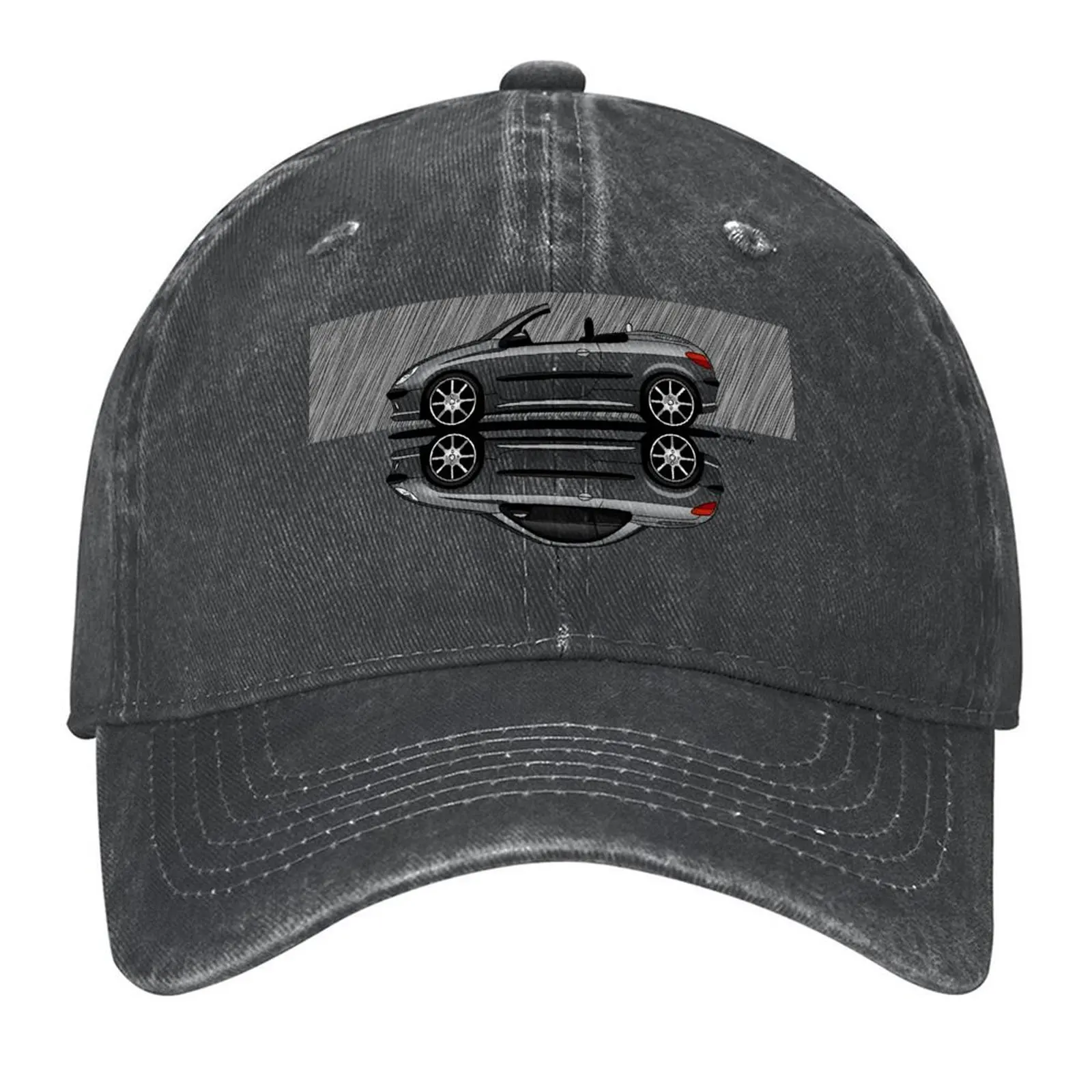 

Pen drawing of the iconic Coupé Cabrio Baseball Cap Golf Hat Man Golf Cap sun caps Beach Outing Male Women's