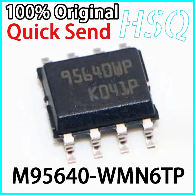 

5PCS New Original M95640-WMN6TP Silk Screen 564WP MSOP-8 SMT Storage Integrated Chip IC