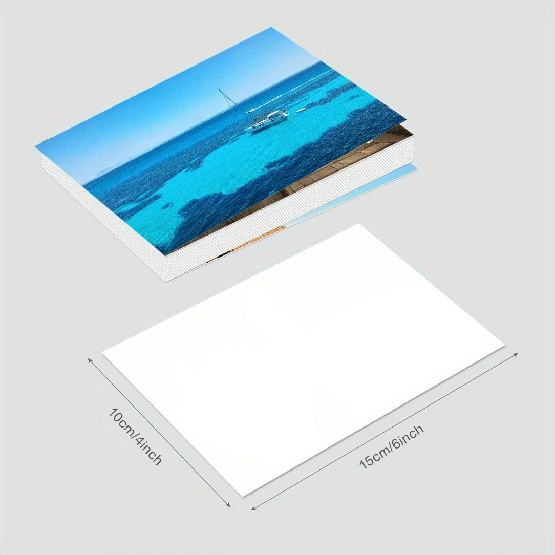 24pcs Sicilian Landscape Postcards, Suitable for Mediterranean Travelers, Collectors, and Cultural Gift Enthusiasts