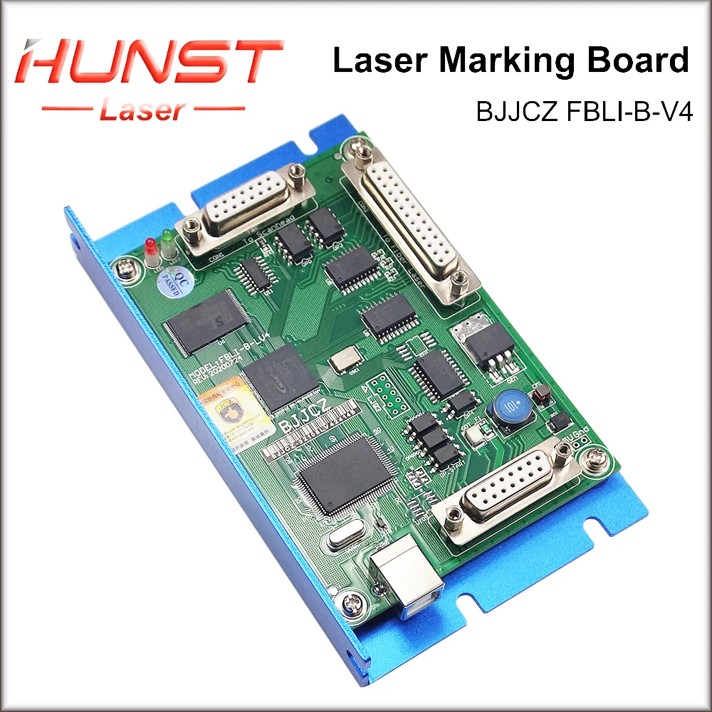 Hunst BJJCZ Laser Marking Machine Controller Original Card FBLI-LV4 Ezcad for 1064nm JPT Raycus MAX Metal Engraving Machinee