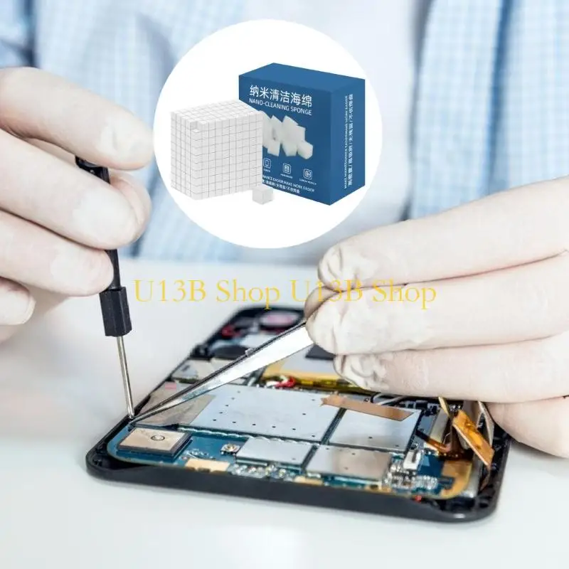 U13B 500Pcs Soft Cleaning Sponges Dots Optimized For High Devices Opticals Products Environmentally Safe Build