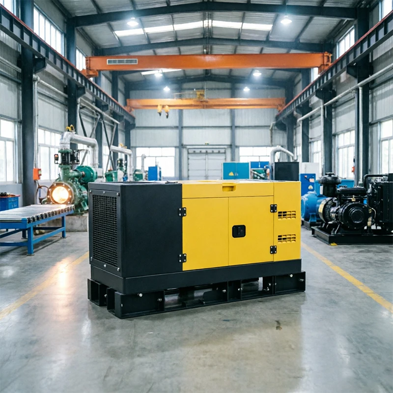 Water Cooling Prime Power Diesel Generator High Efficiency Remote Control  50/60Hz Backup Generator Set