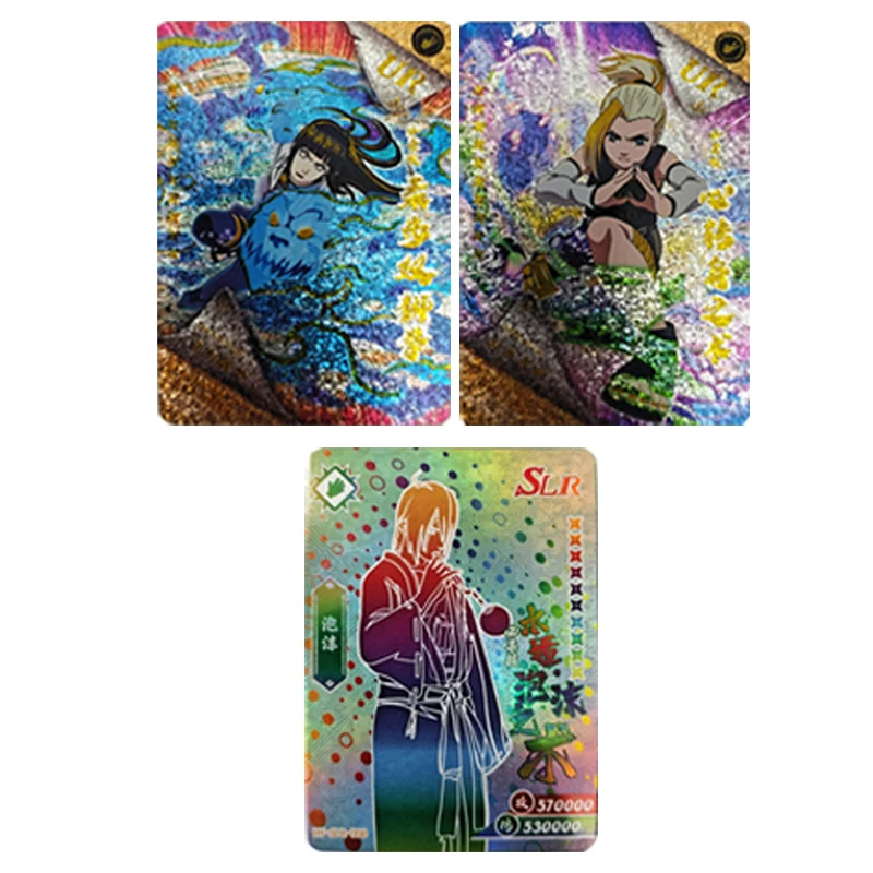 Japanese Anime Naruto Characters Gaara Namikaze Minato Deidara Collectible Cards Christmas Birthday Gift Children's Toys