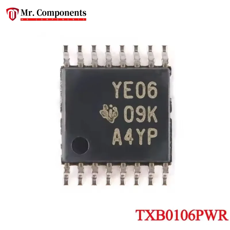 

5 шт. TXB0104PWR TXB0104 YF04E TSSOP-14 TXB0106PWR TXB0106 YE06 TSSOP-16 преобразователь уровня напряжения IC новый в наличии