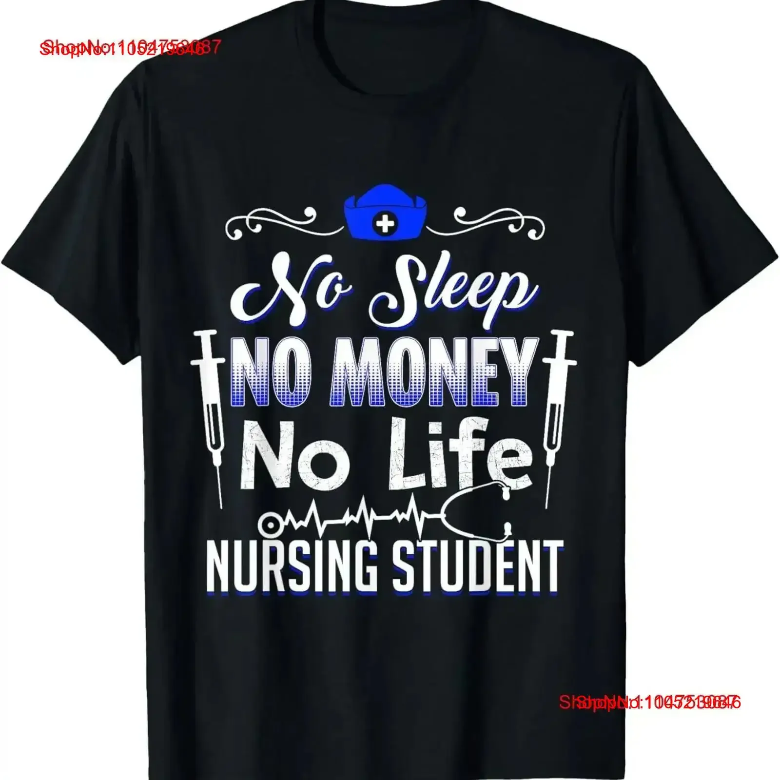 

Funny Nursing Student Future RN LPN Nurse T Shirt vintage Washed Versatile streetwear Soft Stylish homme vintage Washed