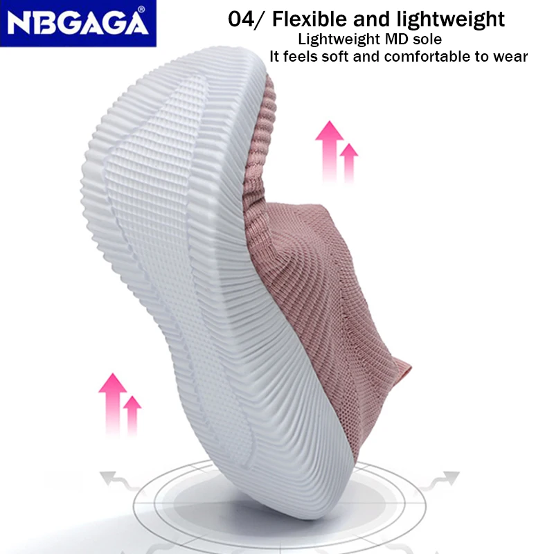 New Pink Sneakers For Women Casual Shoes Comfortable Vulcanized Shoes Breathable Ladies Slip On Flats Shoes Loafers Plus Size 42 image 6