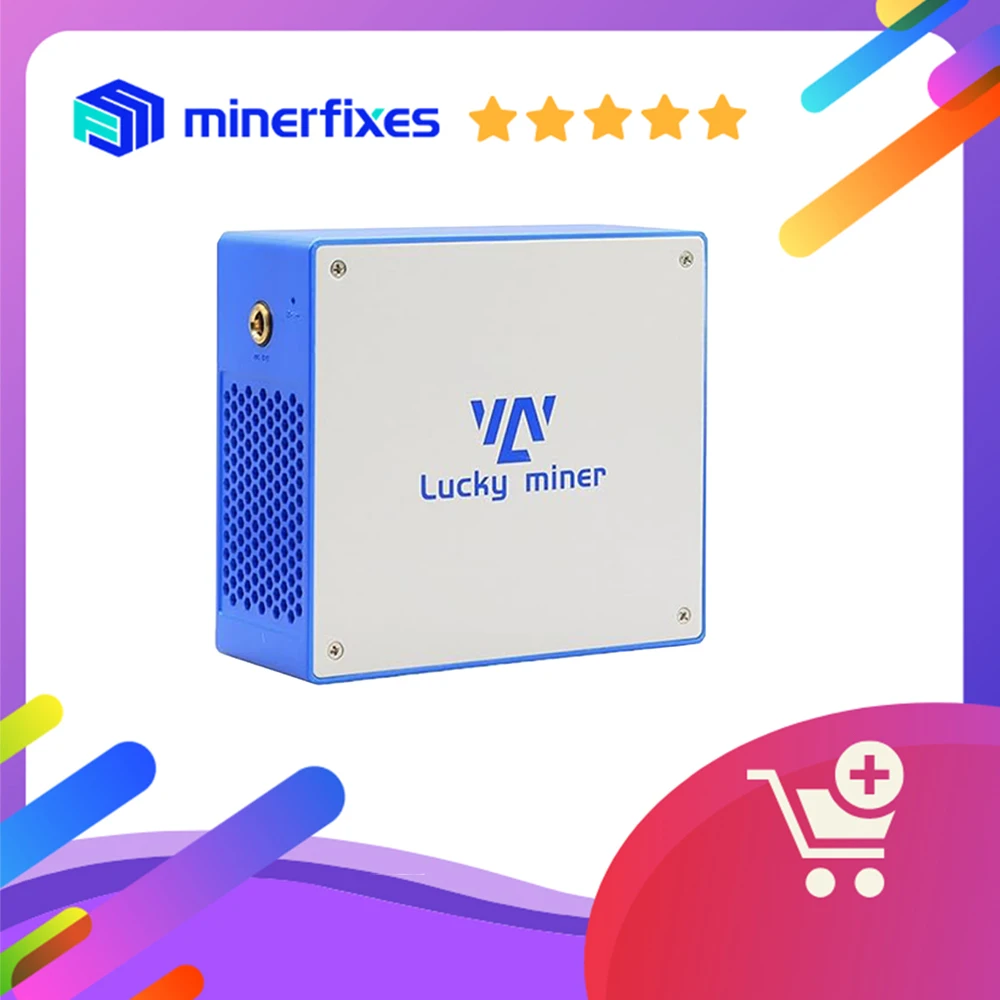 New Bitcoin Miner Lucky miner LV07 1TH/S 30W SHA256 crypto miner lottery miner BTC miner machine solo miner bitaxe