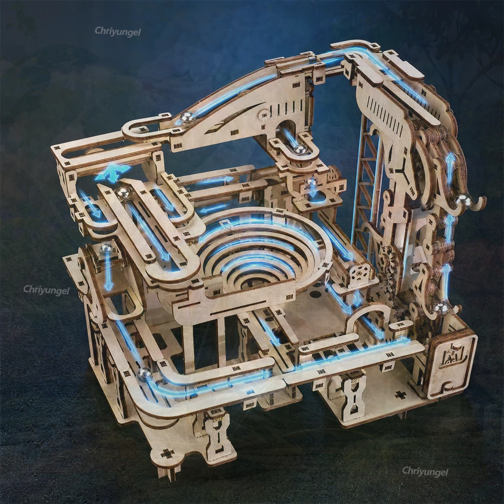 3D-Holzpuzzle Murmelbahn Bausa – Running Gear Gifts Bewertung und Preis