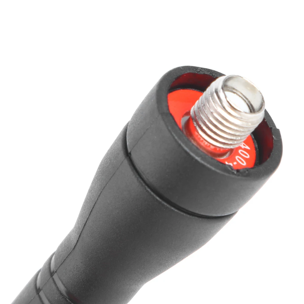 1 buah Mini antena lembut SF20 Dual Band UHF/VHF SMA-F pria untuk BAOFENG untuk Kenwood Radi J60A